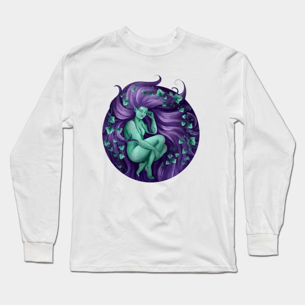 Nature Goddess - Summer Long Sleeve T-Shirt by Molly11